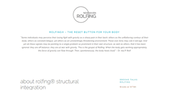Desktop Screenshot of newhavenrolfing.com